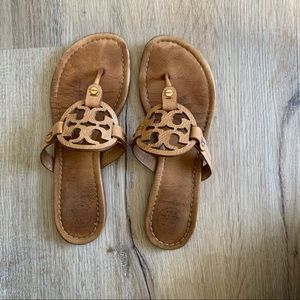 Tory Burch tan sandals. Sz 7.5